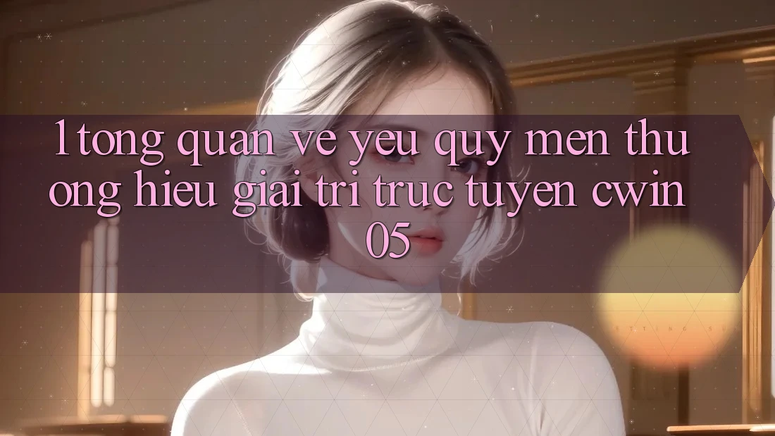 1. Tổng Quan Về Yêu quý mến thương Hiệu Giải Trí Trực Tuyến cwin05