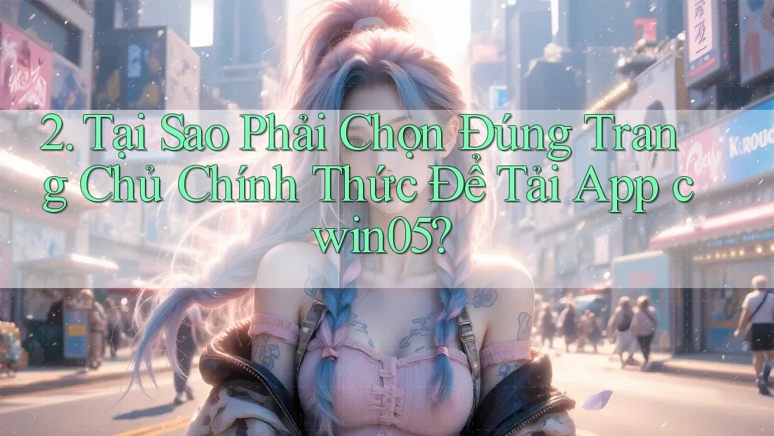 2. Tại Sao Phải Chọn Đúng Trang Chủ Chính Thức Để Tải App cwin05? 2. Tại Sao Phải Chọn Đúng Trang Chủ Chính Thức Để Tải App cwin05?
