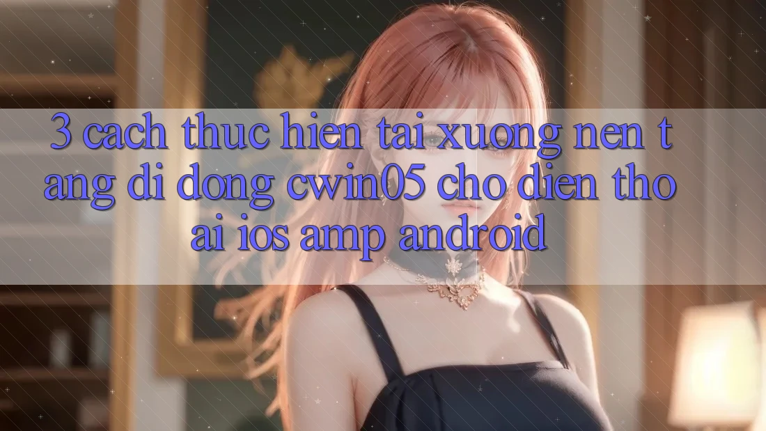3. Cách thực hiện Tải xuống Nền tảng di động cwin05 Cho Điện Thoại (iOS & Android) 3. Cách thực hiện Tải xuống Nền tảng di động cwin05 Cho Điện Thoại (iOS & Android)