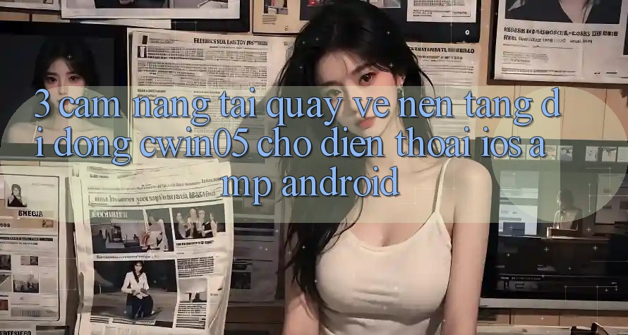 3. Cẩm nang Tải quay về Nền tảng di động cwin05 Cho Điện Thoại (iOS & Android) 3. Cẩm nang Tải quay về Nền tảng di động cwin05 Cho Điện Thoại (iOS & Android)