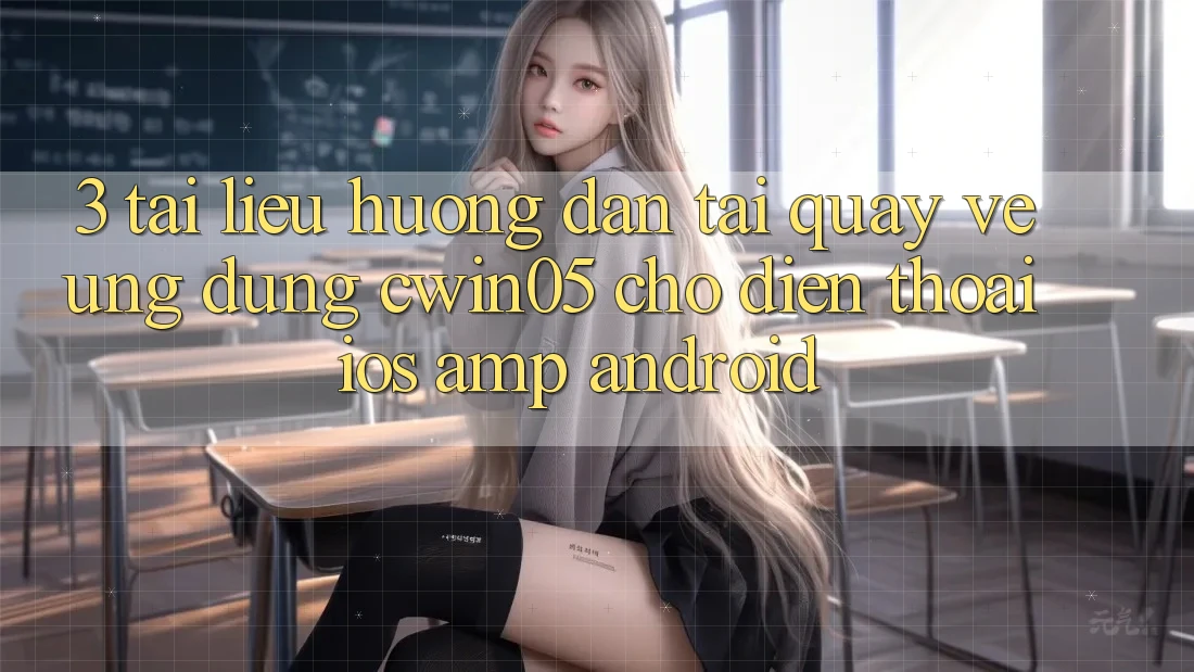 3. Tài liệu hướng dẫn Tải quay về Ứng Dụng cwin05 Cho Điện Thoại (iOS &amp; Android)