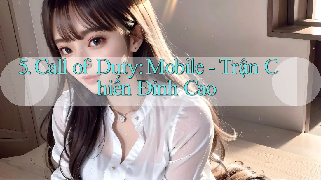 5. Call of Duty: Mobile - Trận Chiến Đỉnh Cao