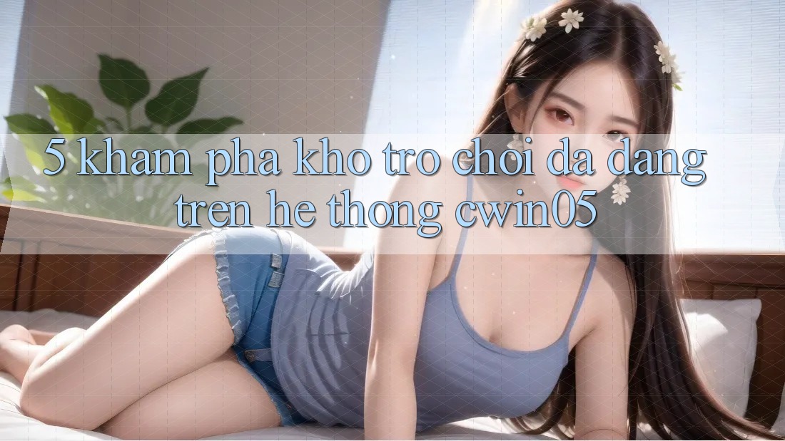 5. Khám Phá Kho Trò Chơi Đa Dạng Trên Hệ thống cwin05 5. Khám Phá Kho Trò Chơi Đa Dạng Trên Hệ thống cwin05