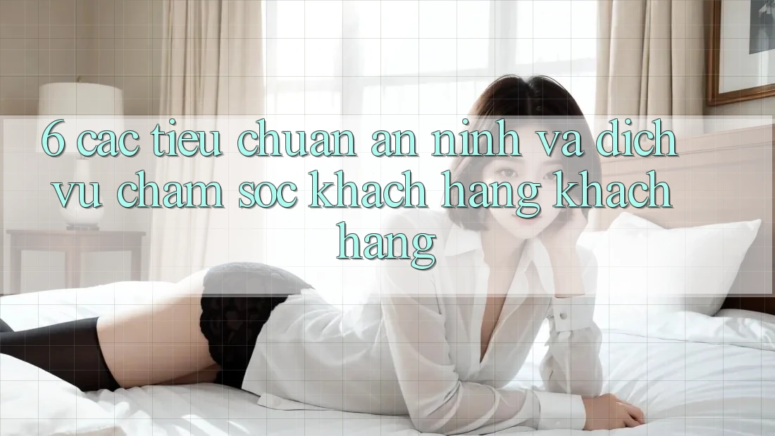 6. Các Tiêu Chuẩn An ninh Và Dịch Vụ Chăm sóc khách hàng Khách Hàng 6. Các Tiêu Chuẩn An ninh Và Dịch Vụ Chăm sóc khách hàng Khách Hàng