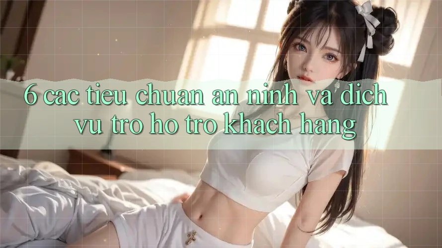6. Các Tiêu Chuẩn An ninh Và Dịch Vụ Trợ hỗ trợ Khách Hàng 6. Các Tiêu Chuẩn An ninh Và Dịch Vụ Trợ hỗ trợ Khách Hàng