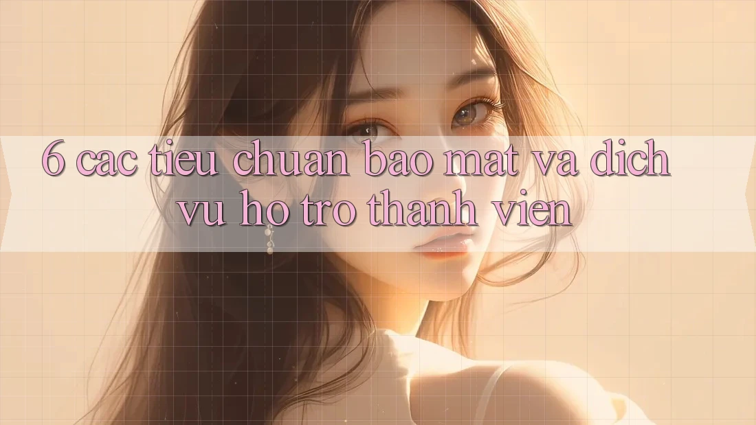 6. Các Tiêu Chuẩn Bảo Mật Và Dịch Vụ Hỗ Trợ Thành viên 6. Các Tiêu Chuẩn Bảo Mật Và Dịch Vụ Hỗ Trợ Thành viên