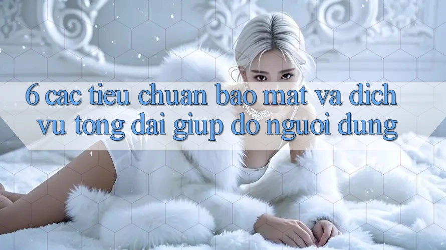 6. Các Tiêu Chuẩn Bảo Mật Và Dịch Vụ Tổng đài giúp đỡ Người dùng 6. Các Tiêu Chuẩn Bảo Mật Và Dịch Vụ Tổng đài giúp đỡ Người dùng