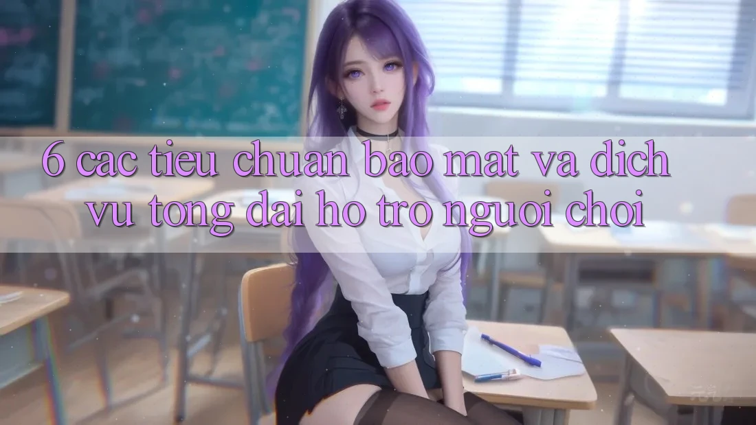 6. Các Tiêu Chuẩn Bảo Mật Và Dịch Vụ Tổng đài hỗ trợ Người chơi