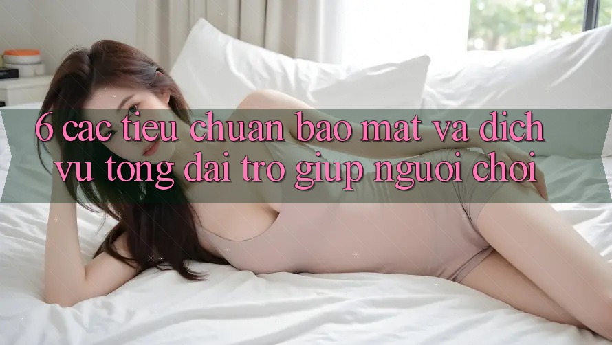 6. Các Tiêu Chuẩn Bảo Mật Và Dịch Vụ Tổng đài trợ giúp Người chơi