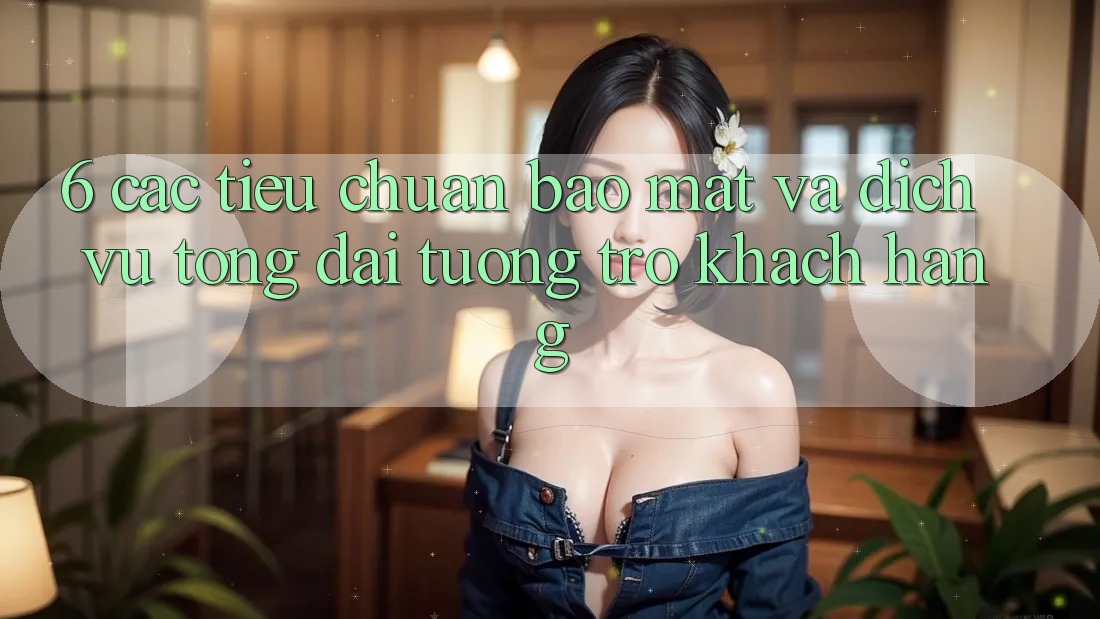 6. Các Tiêu Chuẩn Bảo Mật Và Dịch Vụ Tổng đài tương trợ Khách Hàng 6. Các Tiêu Chuẩn Bảo Mật Và Dịch Vụ Tổng đài tương trợ Khách Hàng