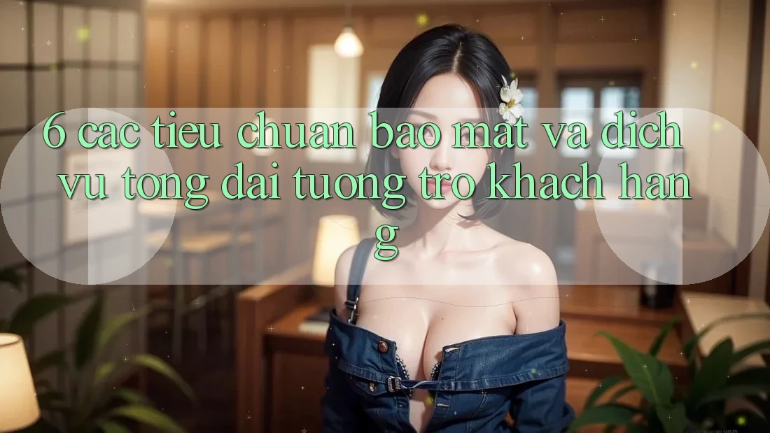 6. Các Tiêu Chuẩn Bảo Mật Và Dịch Vụ Tổng đài tương trợ Khách Hàng 6. Các Tiêu Chuẩn Bảo Mật Và Dịch Vụ Tổng đài tương trợ Khách Hàng