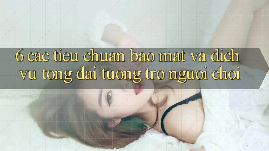 6. Các Tiêu Chuẩn Bảo Mật Và Dịch Vụ Tổng đài tương trợ Người chơi