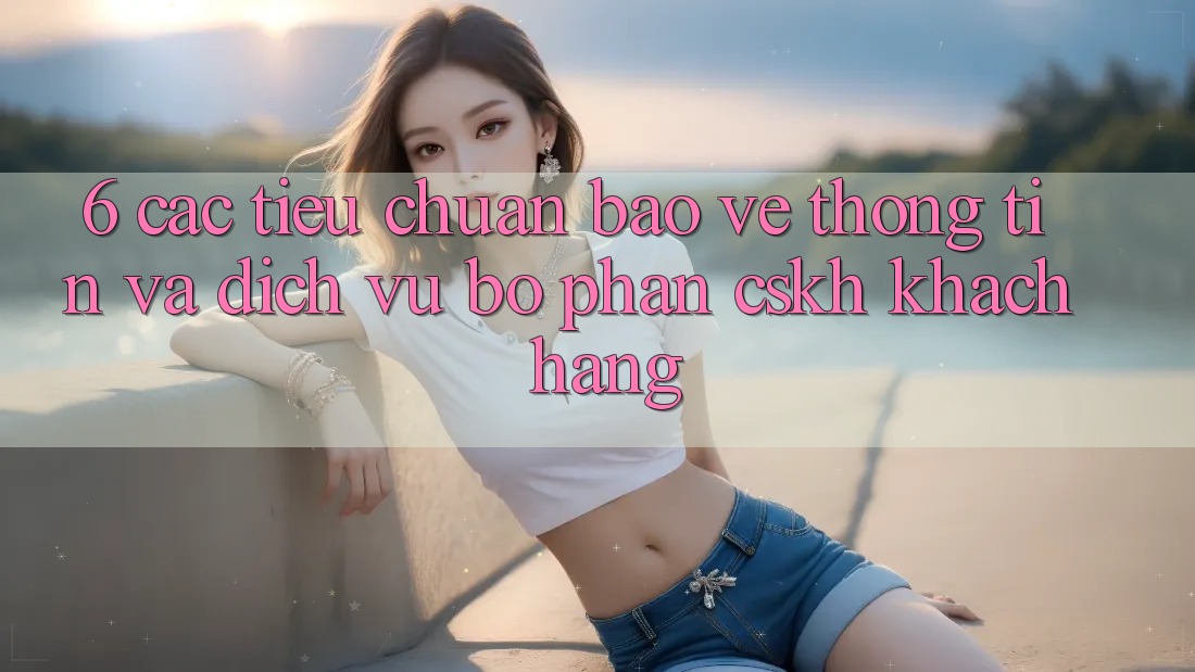 6. Các Tiêu Chuẩn Bảo vệ thông tin Và Dịch Vụ Bộ phận CSKH Khách Hàng