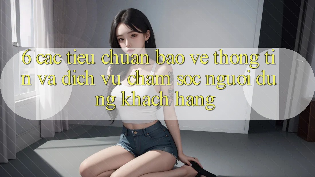 6. Các Tiêu Chuẩn Bảo vệ thông tin Và Dịch Vụ Chăm sóc người dùng Khách Hàng 6. Các Tiêu Chuẩn Bảo vệ thông tin Và Dịch Vụ Chăm sóc người dùng Khách Hàng