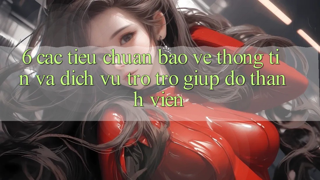 6. Các Tiêu Chuẩn Bảo vệ thông tin Và Dịch Vụ Trợ trợ giúp đỡ Thành viên