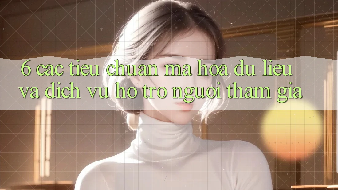 6. Các Tiêu Chuẩn Mã hóa dữ liệu Và Dịch Vụ Hỗ trợ Người tham gia 6. Các Tiêu Chuẩn Mã hóa dữ liệu Và Dịch Vụ Hỗ trợ Người tham gia