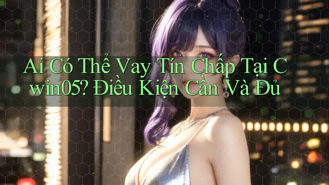 Ai Có Thể Vay Tín Chấp Tại Cwin05? Điều Kiện Cần Và Đủ