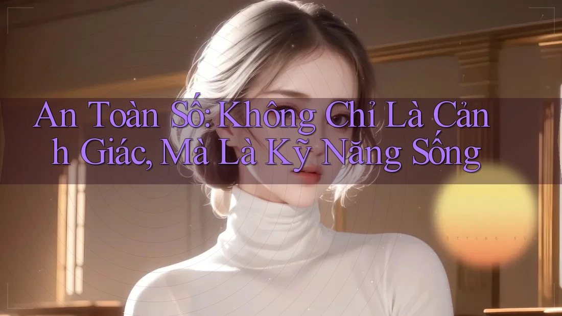 An Toàn Số: Không Chỉ Là Cảnh Giác, Mà Là Kỹ Năng Sống
