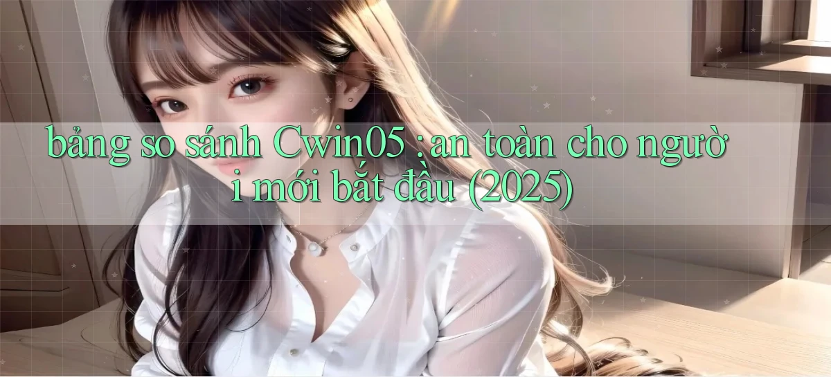 bảng so sánh Cwin05 an toàn cho người mới bắt đầu (2025)
