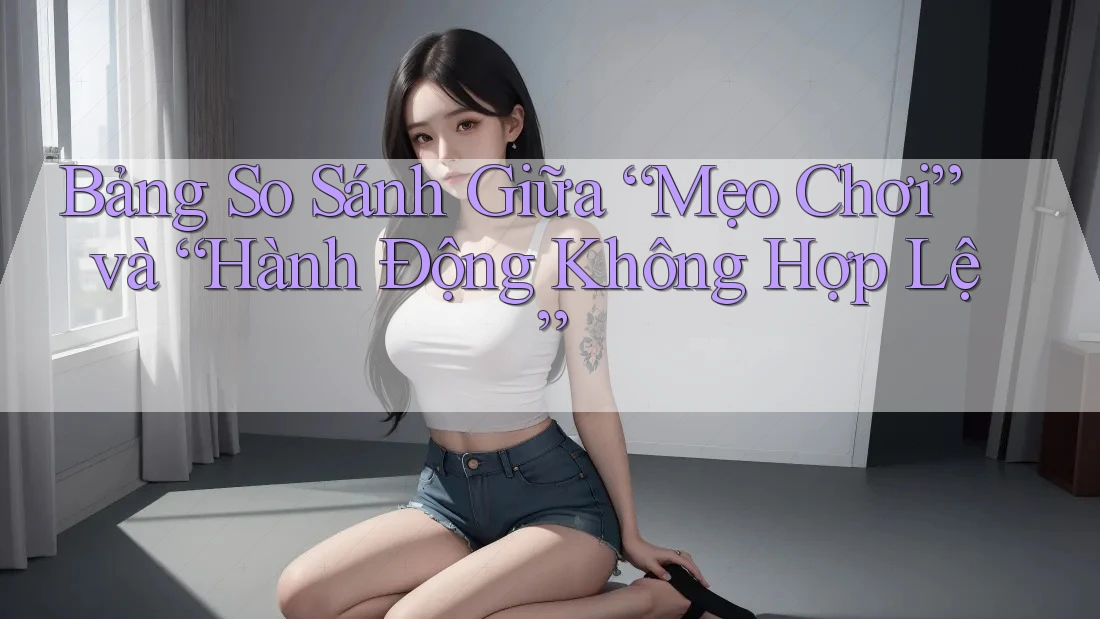 Bảng So Sánh Giữa “Mẹo Chơi” và “Hành Động Không Hợp Lệ” Bảng So Sánh Giữa “Mẹo Chơi” và “Hành Động Không Hợp Lệ”