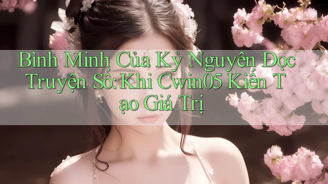 Bình Minh Của Kỷ Nguyên Đọc Truyện Số: Khi Cwin05 Kiến Tạo Giá Trị Bình Minh Của Kỷ Nguyên Đọc Truyện Số: Khi Cwin05 Kiến Tạo Giá Trị