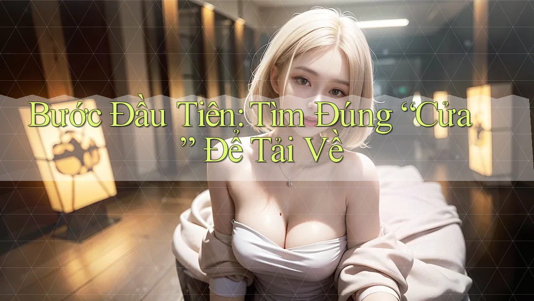 Bước Đầu Tiên: Tìm Đúng “Cửa” Để Tải Về