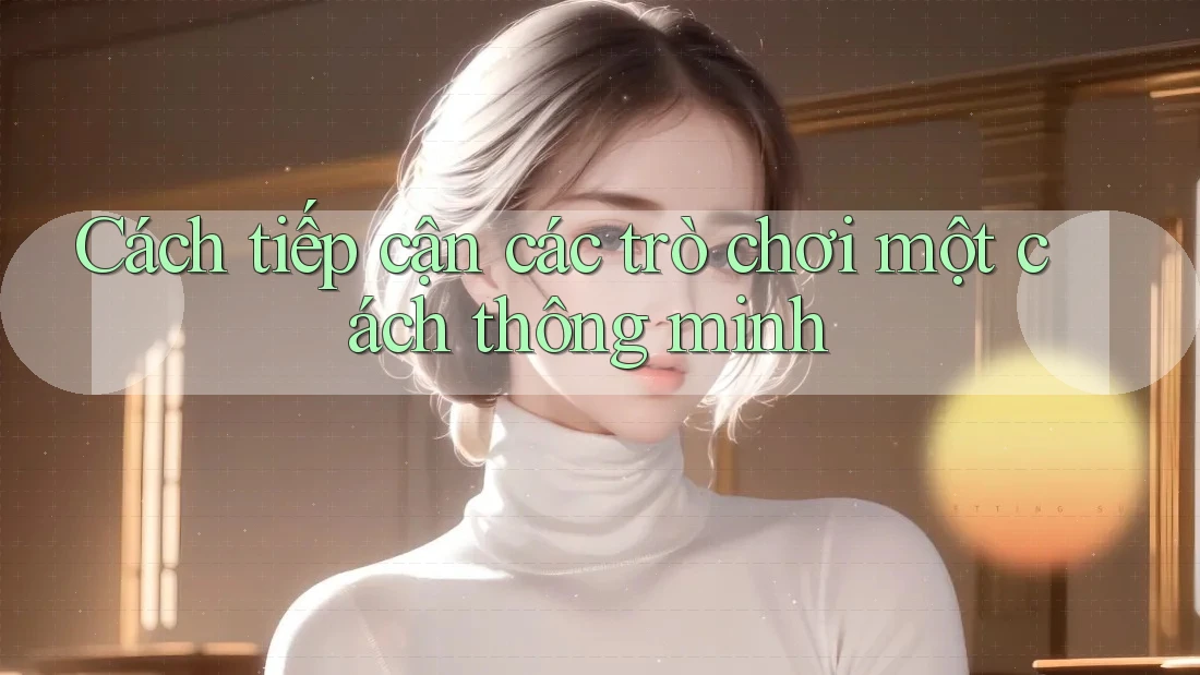 Cách tiếp cận các trò chơi một cách thông minh Cách tiếp cận các trò chơi một cách thông minh