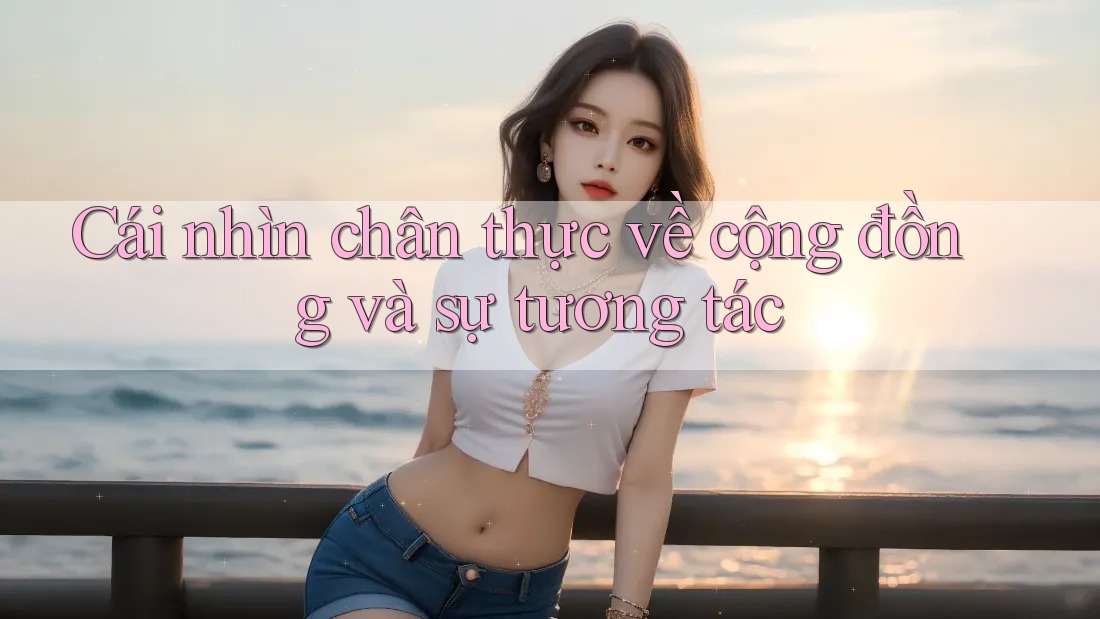 Cái nhìn chân thực về cộng đồng và sự tương tác Cái nhìn chân thực về cộng đồng và sự tương tác