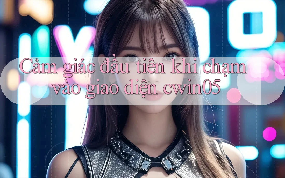 Cảm giác đầu tiên khi chạm vào giao diện cwin05 Cảm giác đầu tiên khi chạm vào giao diện cwin05