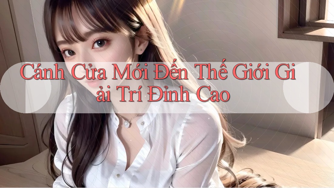 Cánh Cửa Mới Đến Thế Giới Giải Trí Đỉnh Cao