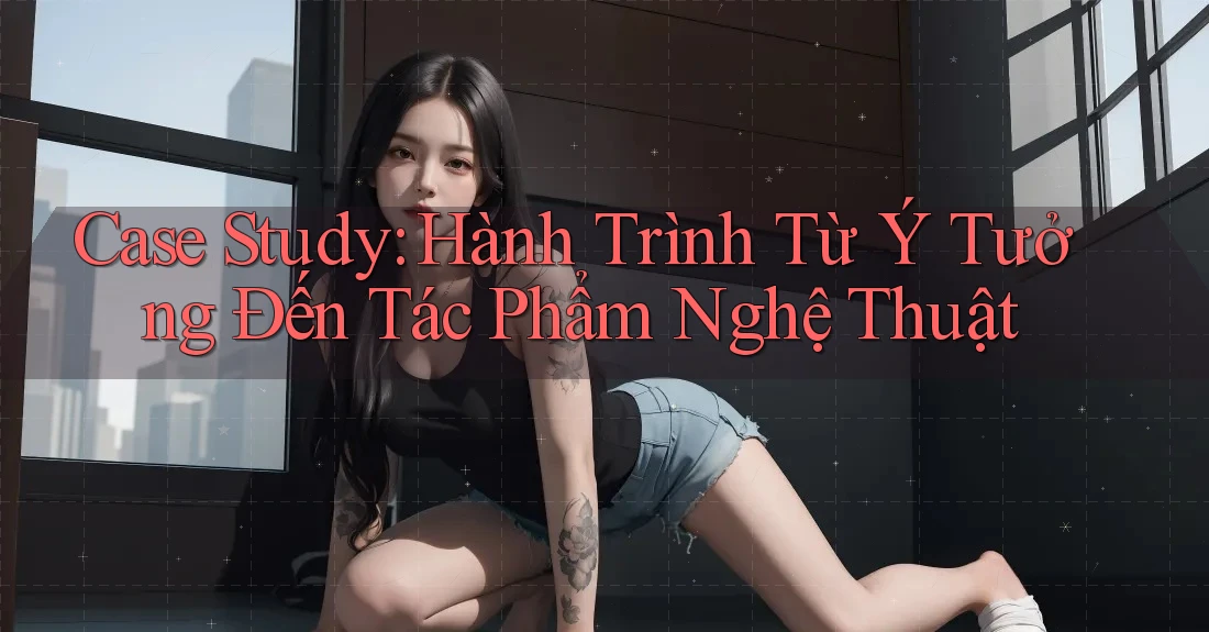 Case Study: Hành Trình Từ Ý Tưởng Đến Tác Phẩm Nghệ Thuật Case Study: Hành Trình Từ Ý Tưởng Đến Tác Phẩm Nghệ Thuật