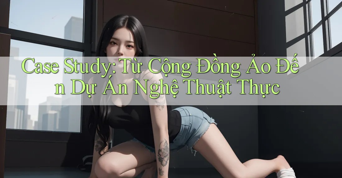 Case Study: Từ Cộng Đồng Ảo Đến Dự Án Nghệ Thuật Thực
