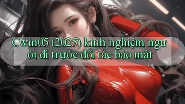 Cwin05 (2025) kinh nghiệm người đi trước đối tác bảo mật