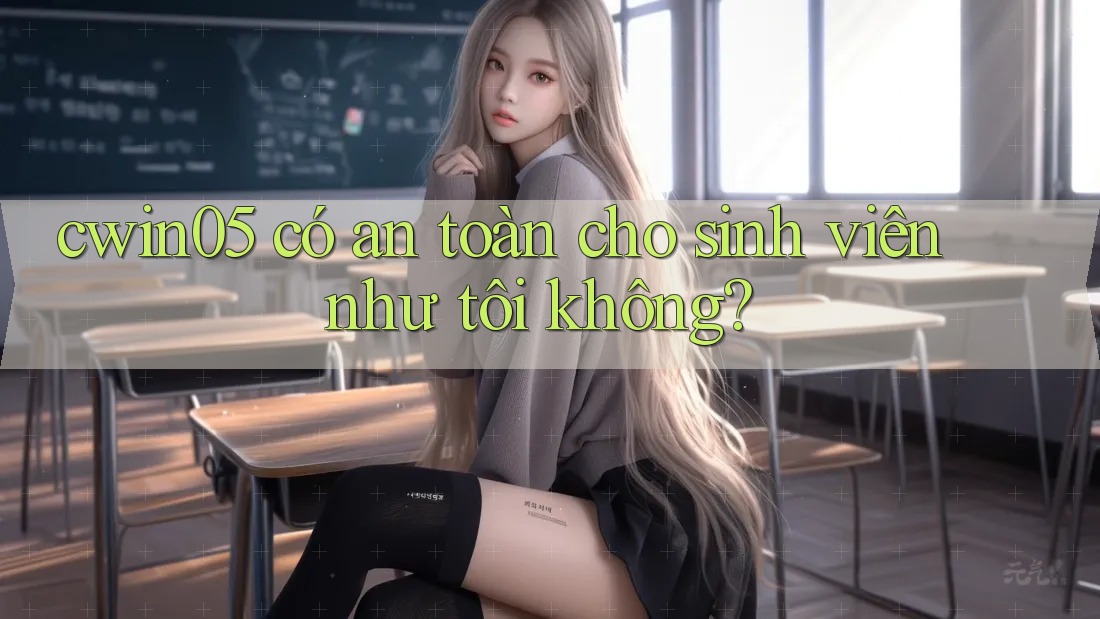 cwin05 có an toàn cho sinh viên như tôi không? cwin05 có an toàn cho sinh viên như tôi không?