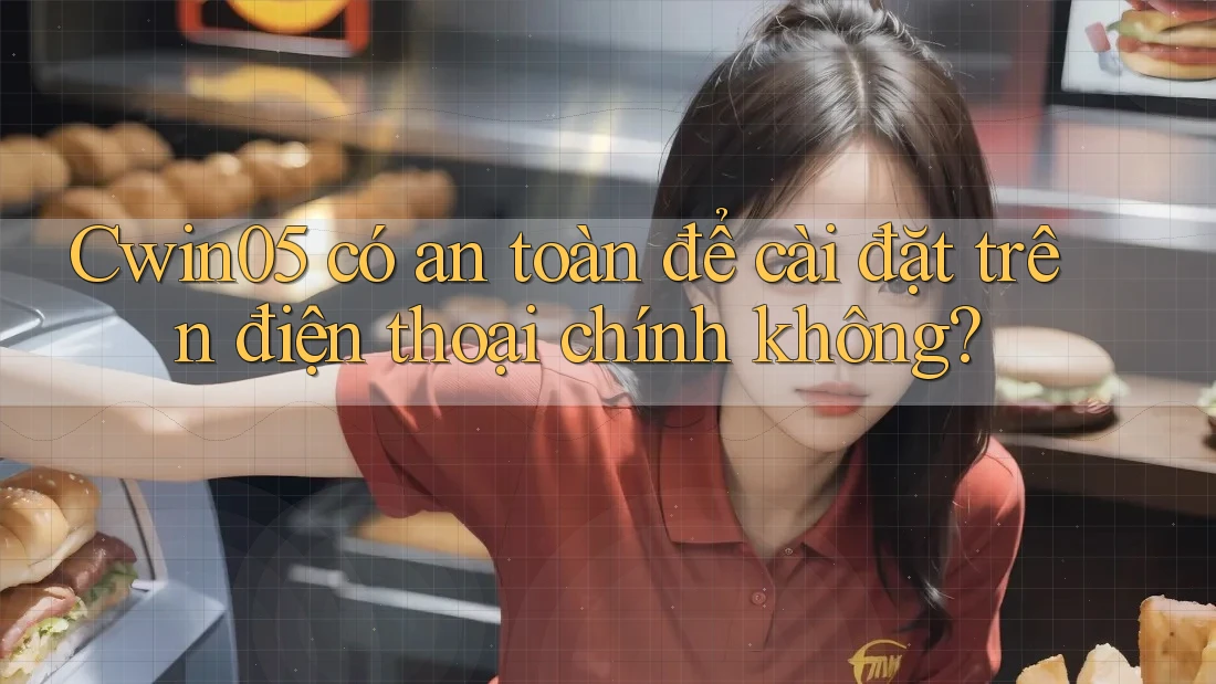 Cwin05 có an toàn để cài đặt trên điện thoại chính không?