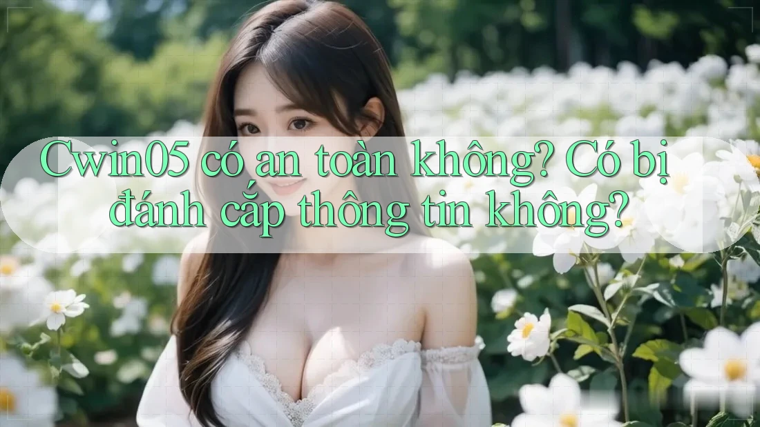 Cwin05 có an toàn không? Có bị đánh cắp thông tin không?