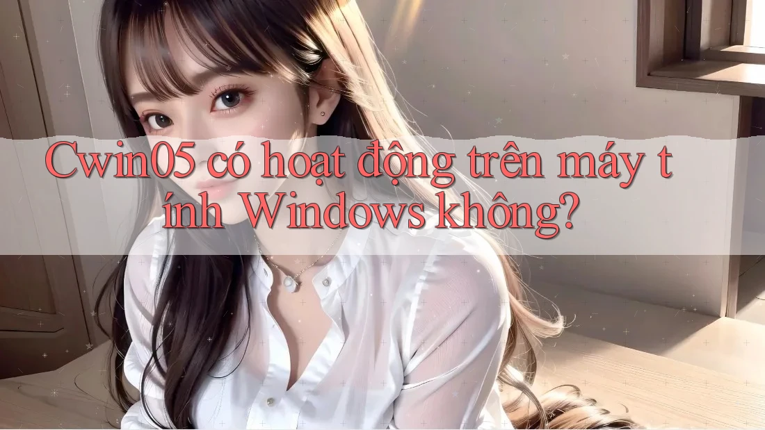 Cwin05 có hoạt động trên máy tính Windows không? Cwin05 có hoạt động trên máy tính Windows không?