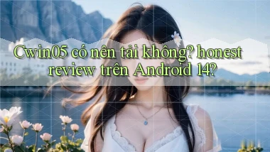 Cwin05 có nên tải không honest review trên Android 14