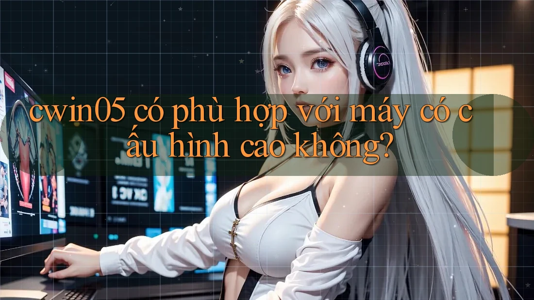 cwin05 có phù hợp với máy có cấu hình cao không? cwin05 có phù hợp với máy có cấu hình cao không?
