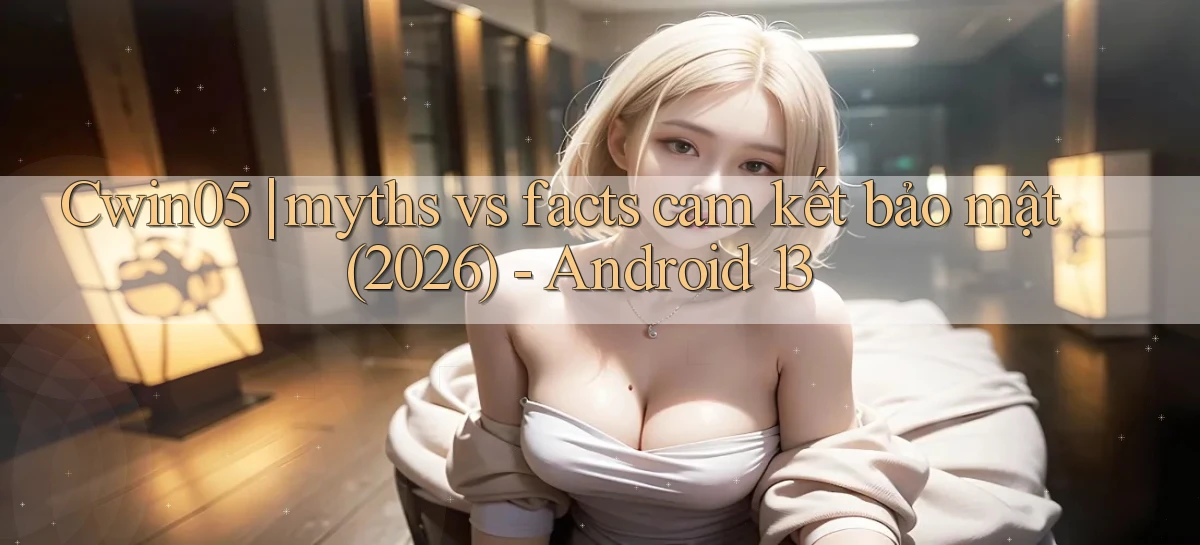 Cwin05 myths vs facts cam kết bảo mật (2026)   Android 13