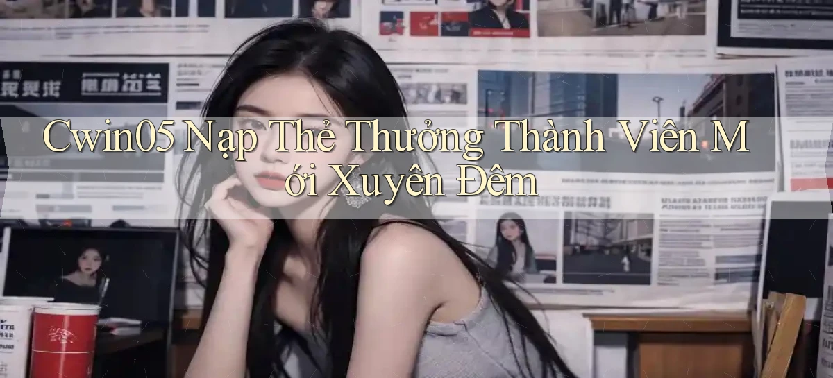 cwin05 nạp thẻ thưởng thành viên mới xuyên đêm