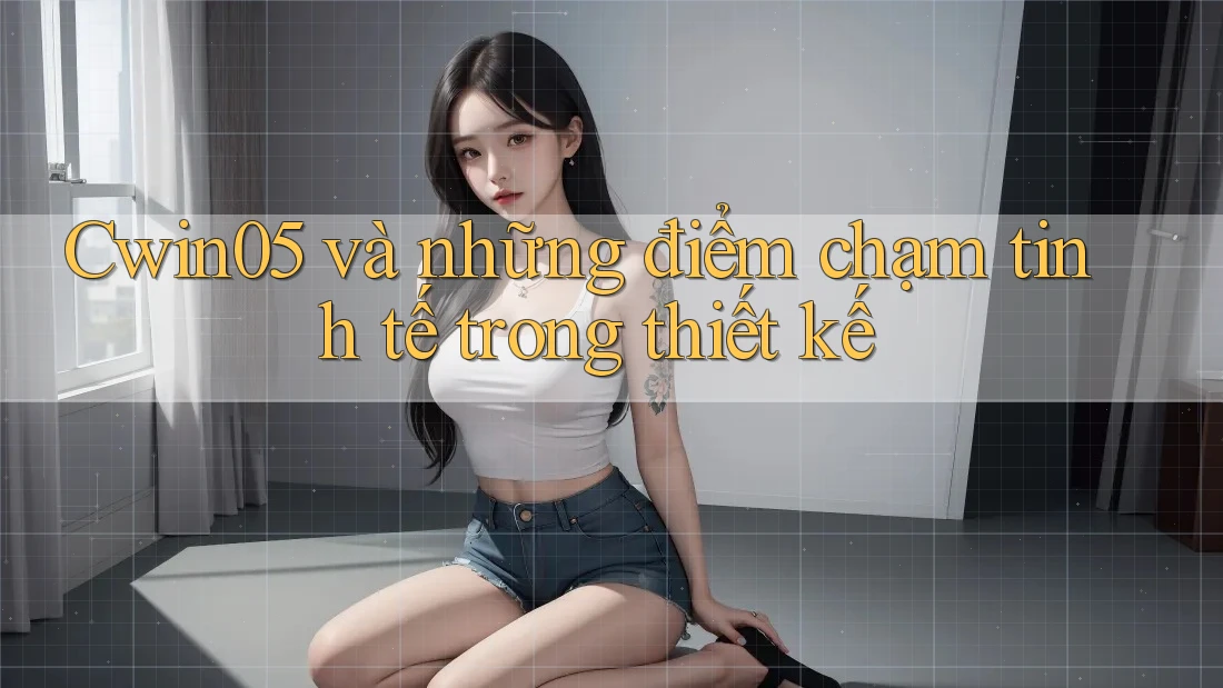 Cwin05 và những điểm chạm tinh tế trong thiết kế Cwin05 và những điểm chạm tinh tế trong thiết kế