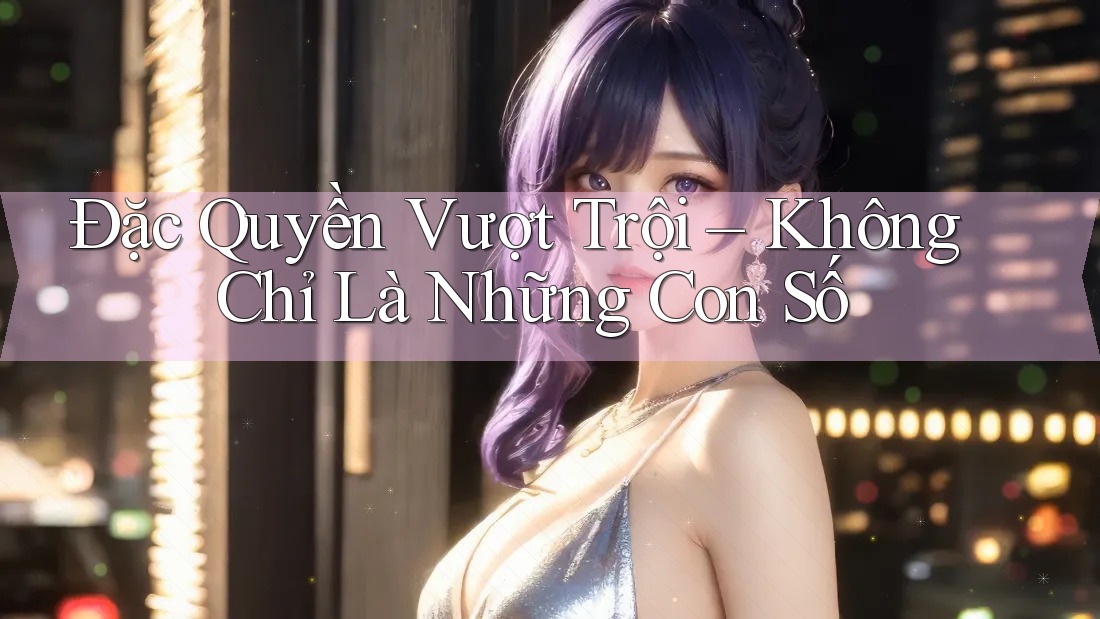 Đặc Quyền Vượt Trội – Không Chỉ Là Những Con Số Đặc Quyền Vượt Trội – Không Chỉ Là Những Con Số