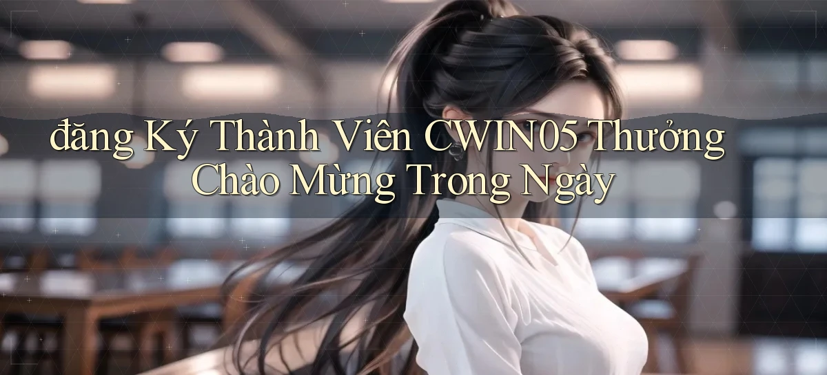 đăng ký thành viên cwin05 thưởng chào mừng trong ngày