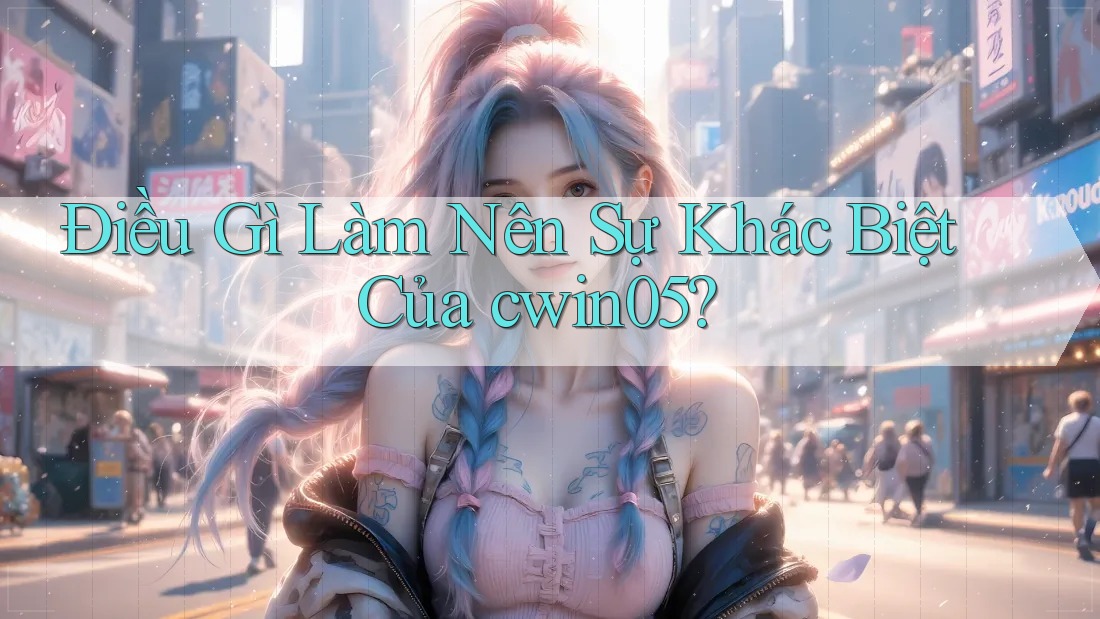 Điều Gì Làm Nên Sự Khác Biệt Của cwin05? Điều Gì Làm Nên Sự Khác Biệt Của cwin05?