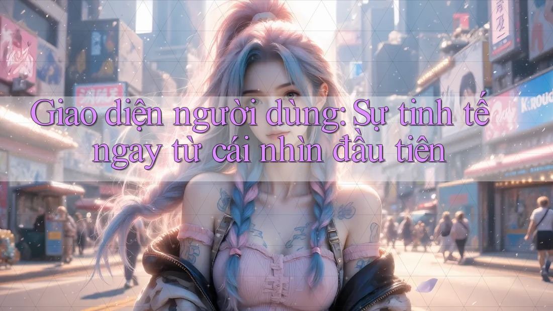Giao diện người dùng: Sự tinh tế ngay từ cái nhìn đầu tiên Giao diện người dùng: Sự tinh tế ngay từ cái nhìn đầu tiên