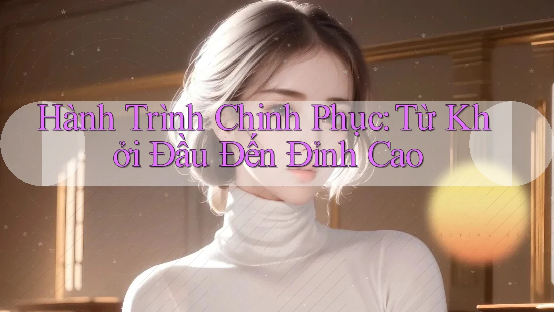 Hành Trình Chinh Phục: Từ Khởi Đầu Đến Đỉnh Cao Hành Trình Chinh Phục: Từ Khởi Đầu Đến Đỉnh Cao