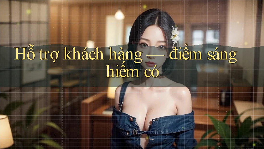 Hỗ trợ khách hàng — điểm sáng hiếm có