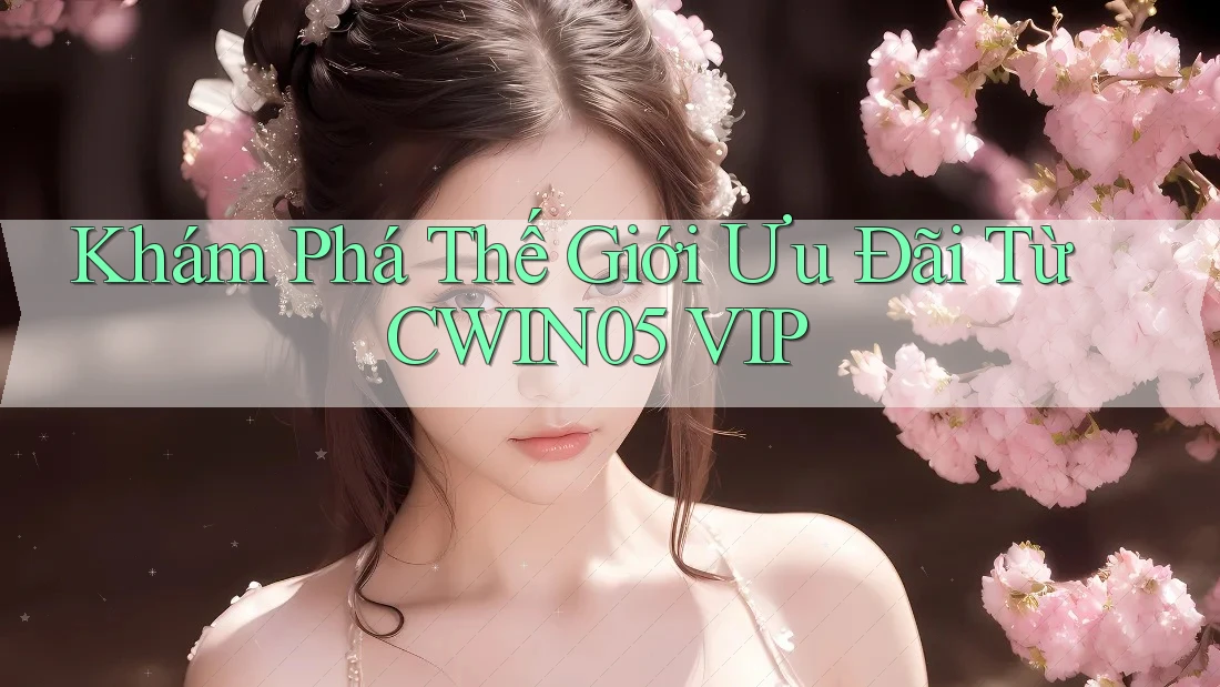 Khám Phá Thế Giới Ưu Đãi Từ CWIN05 VIP Khám Phá Thế Giới Ưu Đãi Từ CWIN05 VIP