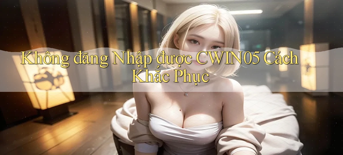 không đăng nhập được cwin05 cách khắc phục